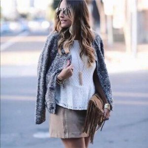 CAbi Ritz Marled Knit Tweed Sweater, Double Breasted Jacket,  Style 3016…